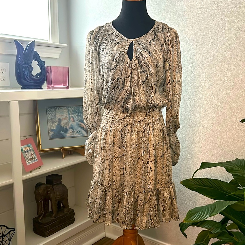 Perfect Another Love snake print dress size S